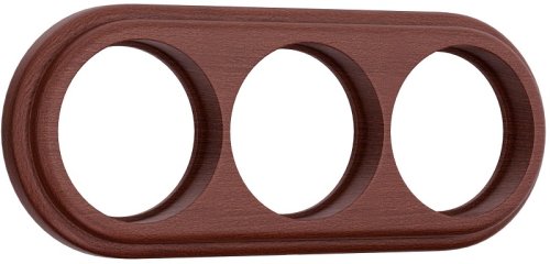 Рамка-ретро универсальная Werkel Legend 3-м. дерево итальянский орех картинка
